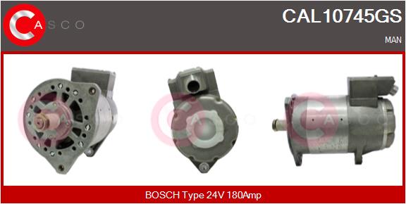 Generator / Alternator CAL10745GS CASCO