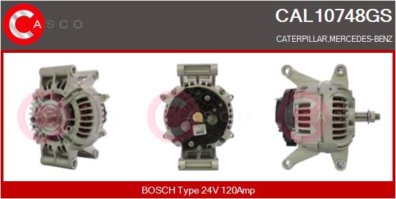 Generator / Alternator CAL10748GS CASCO