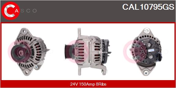 Generator / Alternator CAL10795GS CASCO
