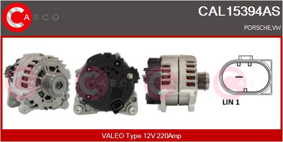 Generator / Alternator CAL15394AS CASCO