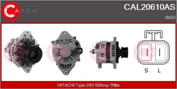 Generator / Alternator CAL20610AS CASCO