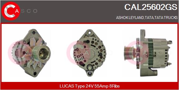 Generator / Alternator CAL25602GS CASCO