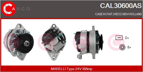 Generator / Alternator CAL30600AS CASCO