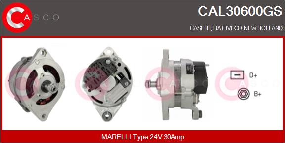 Generator / Alternator CAL30600GS CASCO