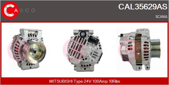 Generator / Alternator CAL35629AS CASCO