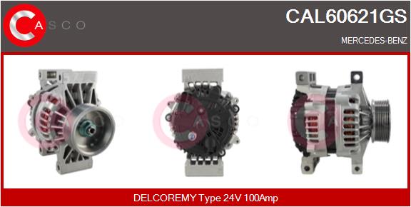 Generator / Alternator CAL60621GS CASCO