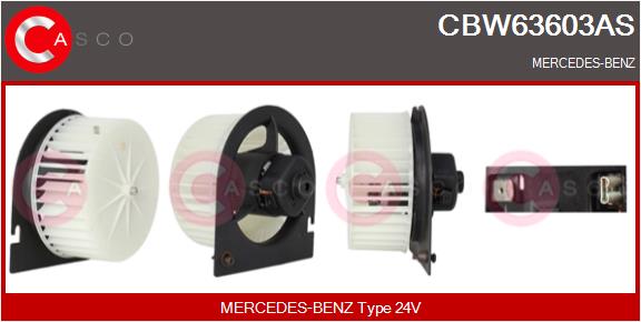 Ventilator, habitaclu CBW63603AS CASCO