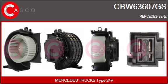Ventilator, habitaclu CBW63607GS CASCO
