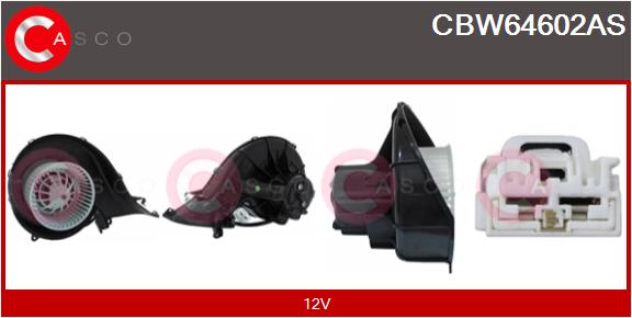 Ventilator, habitaclu CBW64602AS CASCO