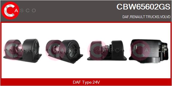 Ventilator, habitaclu CBW65602GS CASCO