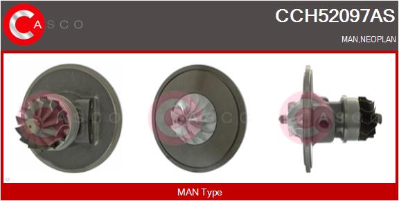 Ansamblu miez turbo CCH52097AS CASCO