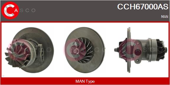Ansamblu miez turbo CCH67000AS CASCO