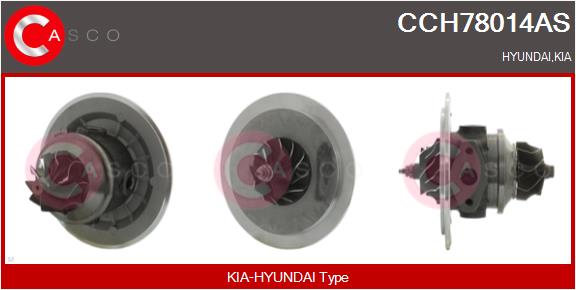 Ansamblu miez turbo CCH78014AS CASCO