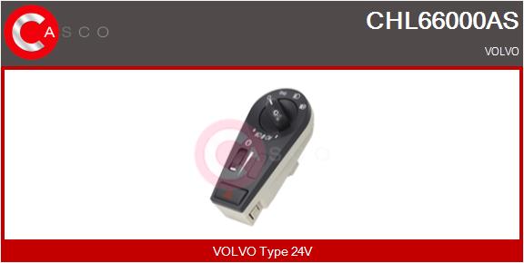 Comutator ,lumini de avarie CHL66000AS CASCO