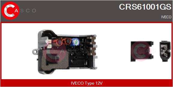 Rezistor, ventilator habitaclu CRS61001GS CASCO