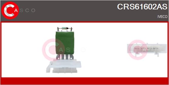 Rezistor, ventilator habitaclu CRS61602AS CASCO