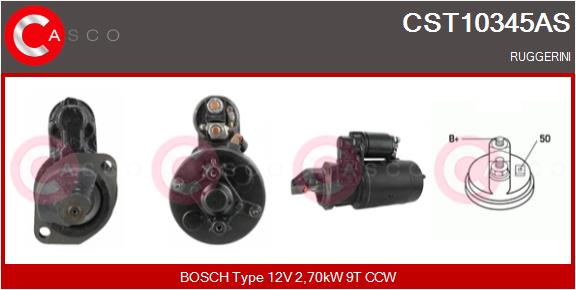 Starter CST10345AS CASCO