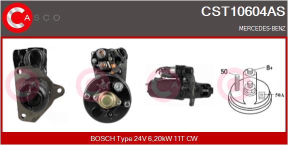 Starter CST10604AS CASCO