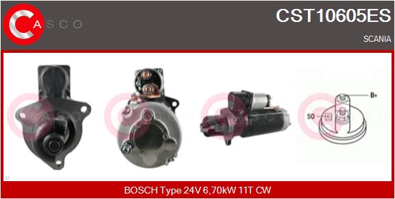 Starter CST10605ES CASCO