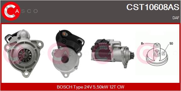 Starter CST10608AS CASCO
