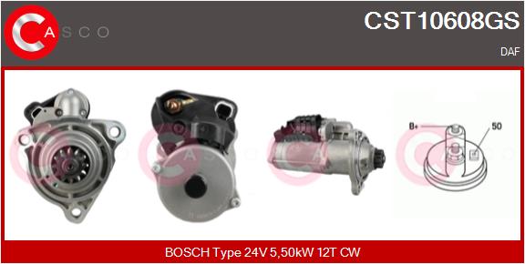 Starter CST10608GS CASCO
