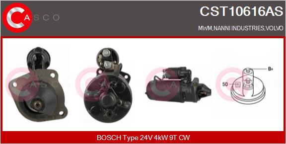 Starter CST10616AS CASCO