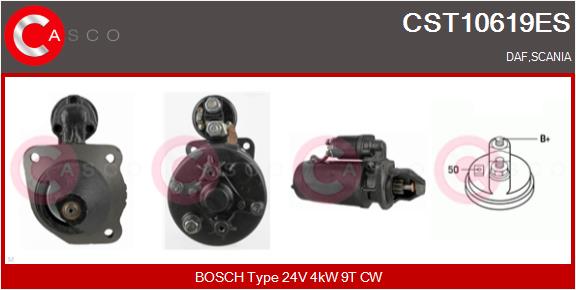 Starter CST10619ES CASCO