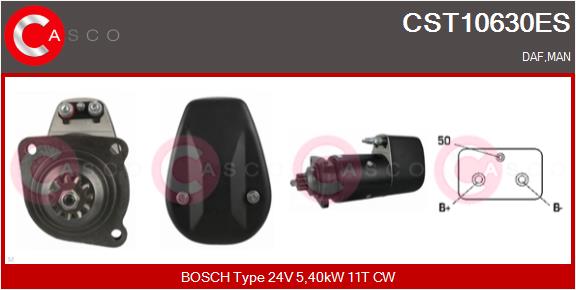 Starter CST10630ES CASCO