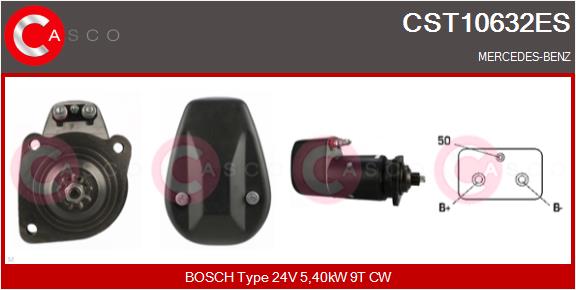 Starter CST10632ES CASCO