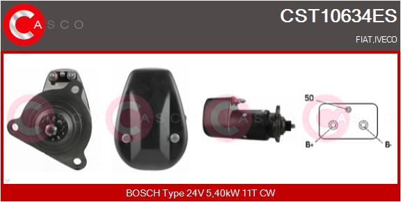 Starter CST10634ES CASCO