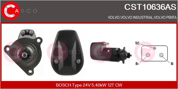 Starter CST10636AS CASCO