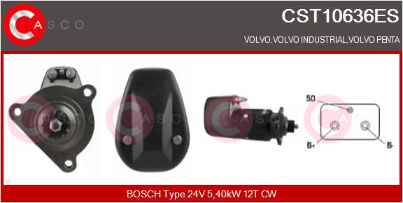 Starter CST10636ES CASCO