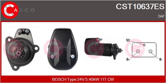 Starter CST10637ES CASCO