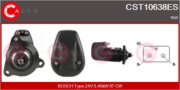 Starter CST10638ES CASCO