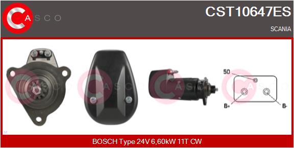 Starter CST10647ES CASCO