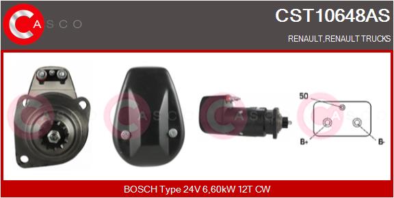 Starter CST10648AS CASCO