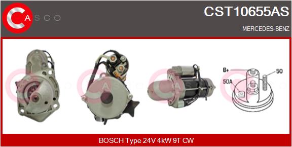 Starter CST10655AS CASCO
