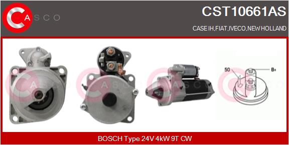 Starter CST10661AS CASCO