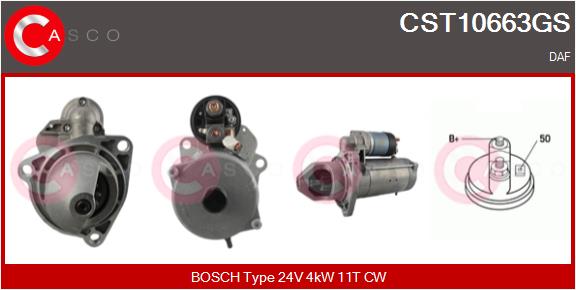 Starter CST10663GS CASCO