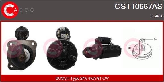 Starter CST10667AS CASCO