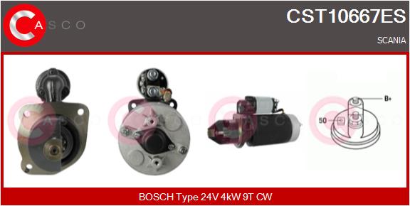 Starter CST10667ES CASCO