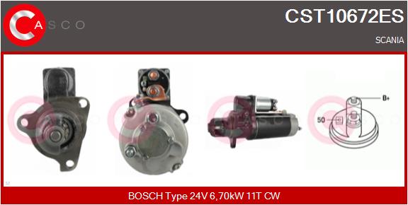 Starter CST10672ES CASCO