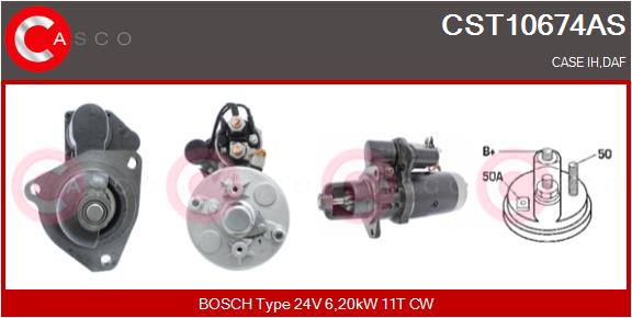 Starter CST10674AS CASCO