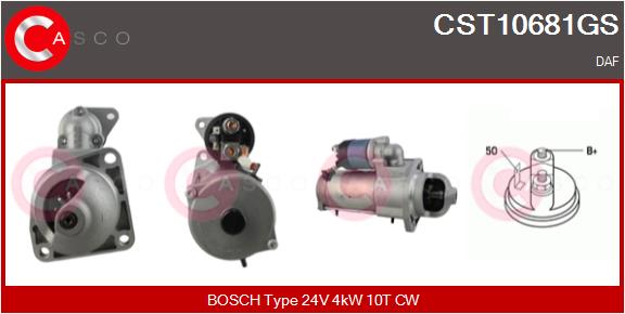 Starter CST10681GS CASCO