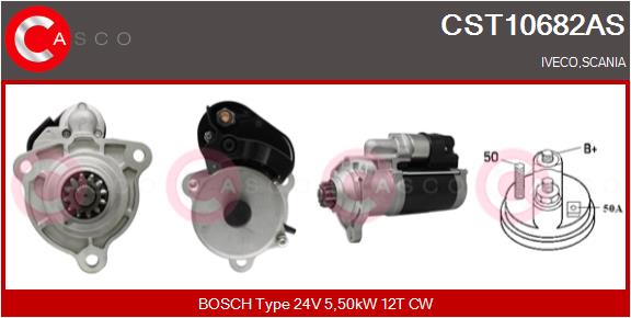 Starter CST10682AS CASCO