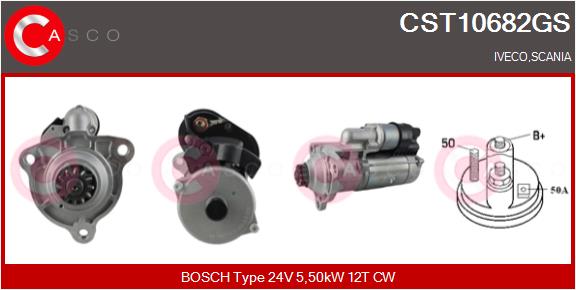 Starter CST10682GS CASCO
