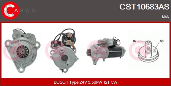 Starter CST10683AS CASCO