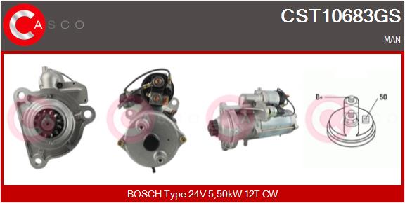 Starter CST10683GS CASCO