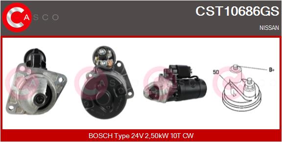Starter CST10686GS CASCO