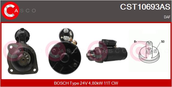Starter CST10693AS CASCO